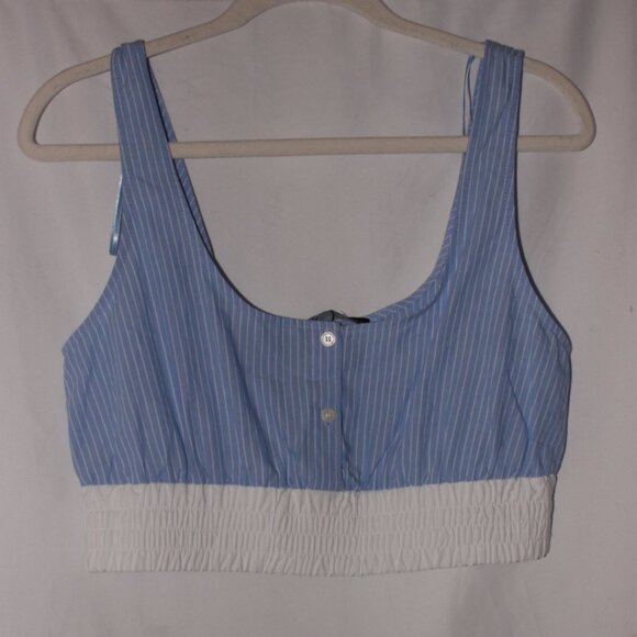 NWT Zara Boxer Style Crop Top Size M - Picture 6 of 8